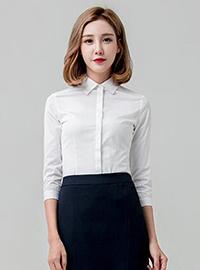 職業(yè)裝七分袖襯衫女