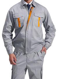 工作服套裝男女長袖勞